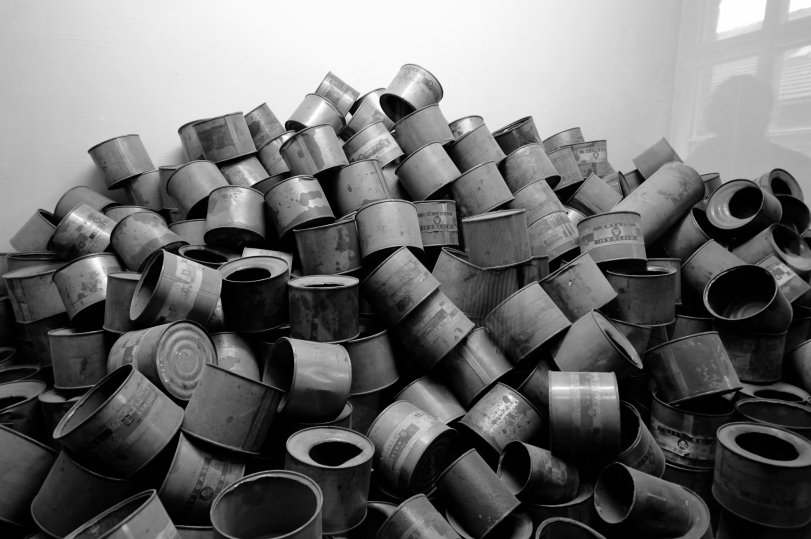 Tin cans of Zyklon B